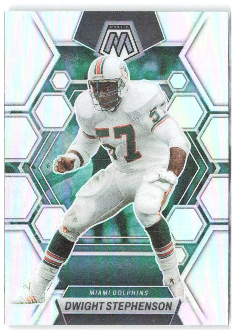 Dwight Stephenson Panini Mosaic - Silver 148 2023 Miami Dolphins