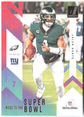 Jalen Hurts Road to the Super Bowl Divisional Round Donruss - Road to the Super Bowl Divisional Round RTSBD-JH NM