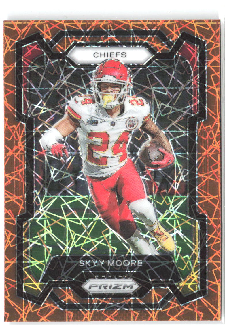 Skyy Moore Panini Prizm - Lazer 150 2023 Kansas City Chiefs