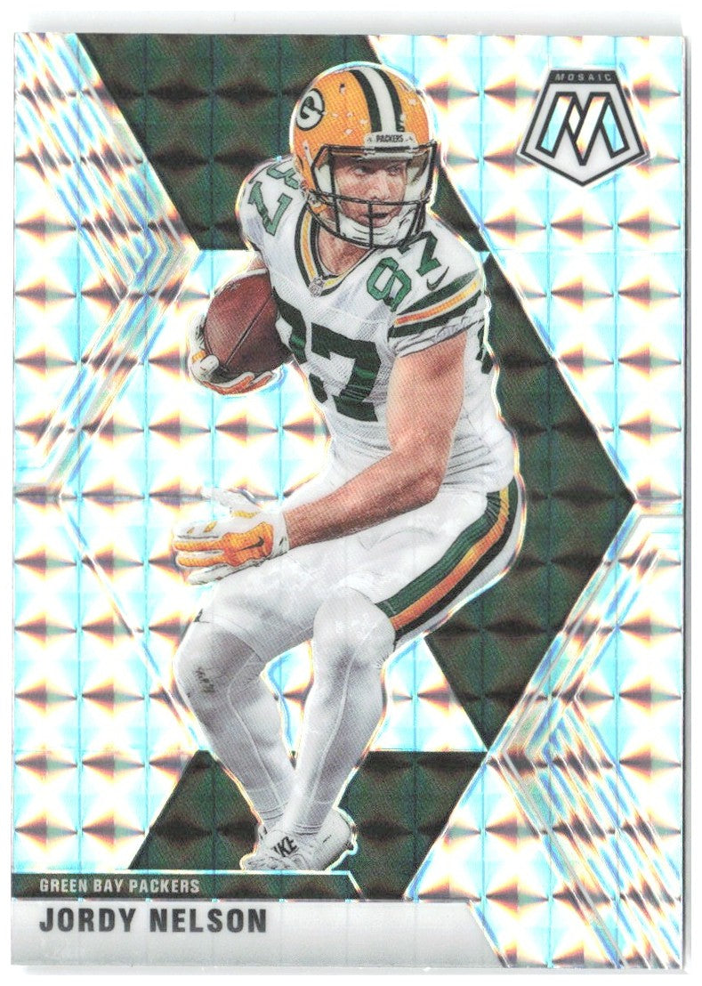 Jordy Nelson Panini Mosaic - Prizm 80 2020 Green Bay Packers