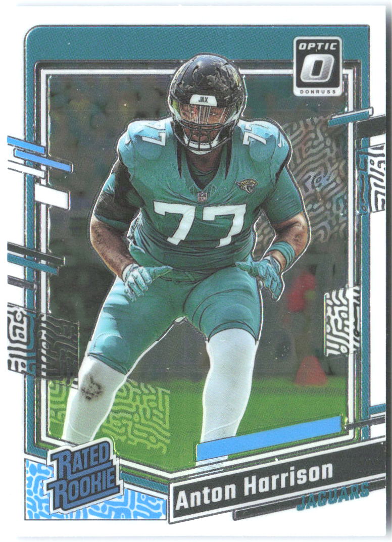 Anton Harrison Donruss Optic 250 2023 Jacksonville Jaguars RC