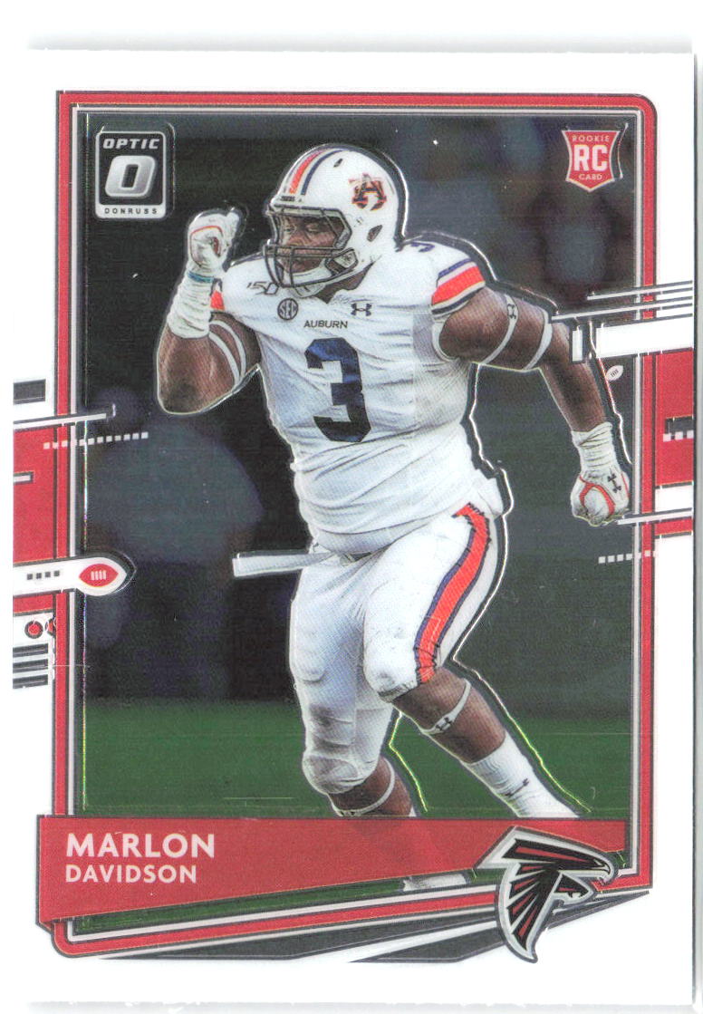 Marlon Davidson Donruss Optic 135 2020 Atlanta Falcons RC