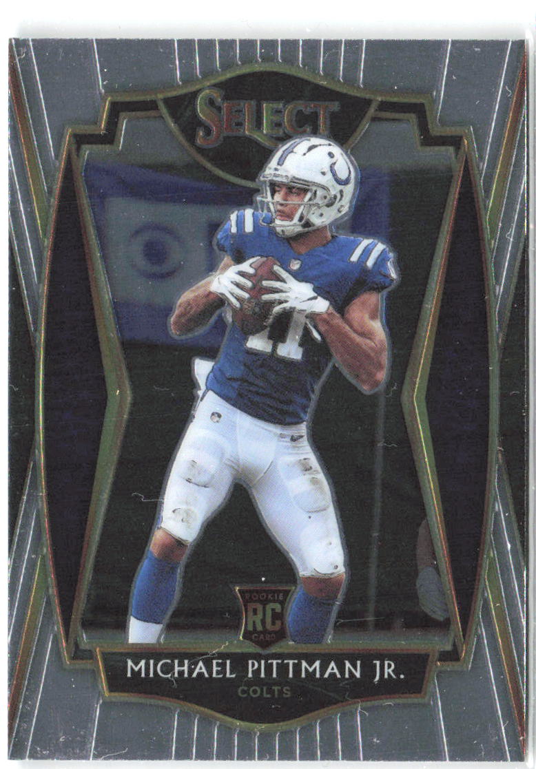 Michael Pittman Jr. Panini Select 162 2020 Indianapolis Colts RC
