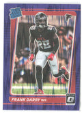 Frank Darby Donruss Optic - Purple Shock 290 2021 Atlanta Falcons