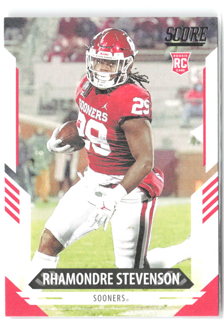 Rhamondre Stevenson Score 386 2021 Oklahoma Sooners RC