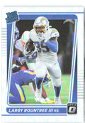 Larry Rountree III Donruss Optic - Holo 256 2021 Los Angeles Chargers
