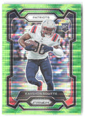 Kayshon Boutte Panini Prizm - Neon Green Pulsar 370 2023 New England Patriots