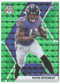 Devin Duvernay Panini Mosaic - Prizm Green 232 2020 Baltimore Ravens