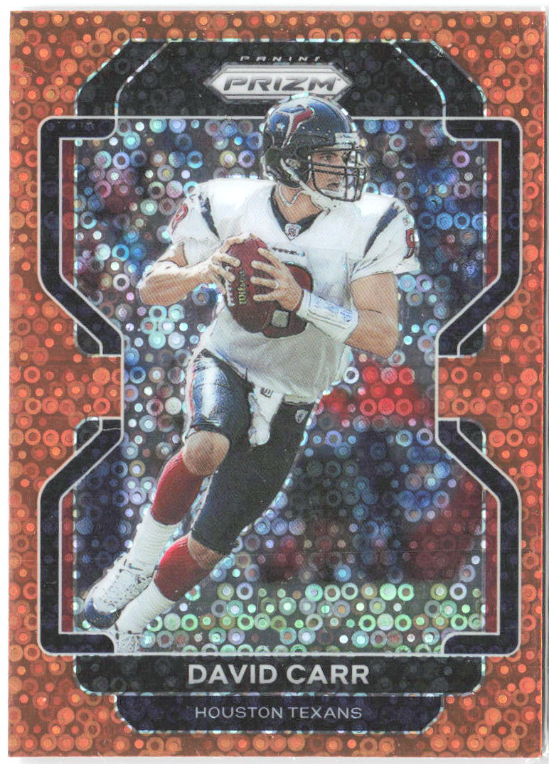 David Carr Panini Prizm - Disco 41 2021 Houston Texans