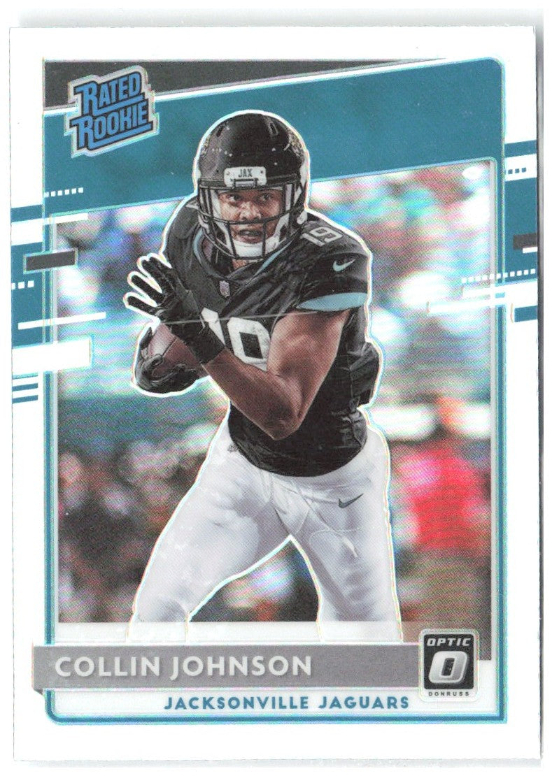 Collin Johnson Donruss Optic - Holo 197 2020 Jacksonville Jaguars