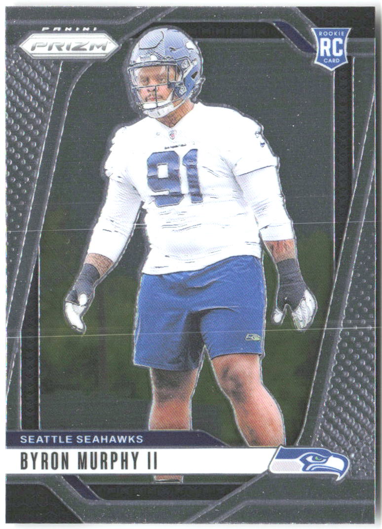 Byron Murphy II Panini Prizm 317 2024 Seattle Seahawks RC