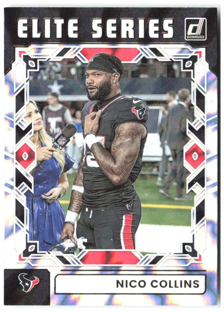 Nico Collins Donruss - The Elite Series TES-NCO 2025 Houston Texans