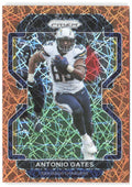 Antonio Gates Panini Prizm - Lazer 175 2021 San Diego Chargers