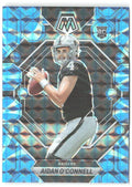 Aidan O'Connell Panini Mosaic - Reactive Blue Mosaic 281 2023 Las Vegas Raiders