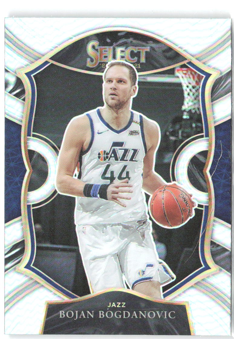 Bojan Bogdanovic Silver Prizms Panini Select - Silver Prizms 47 NM