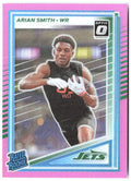 Arian Smith Donruss - Optic Rated Rookies Preview Pink 386 2025 New York Jets