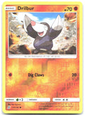 Drilbur Reverse Holo Common SM Unified Minds 118/236 NM Ken Sugimori
