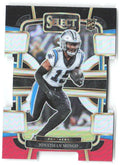 Jonathan Mingo Select - Black and Red Prizms Die Cuts 16 2023 Carolina Panthers
