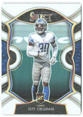 Jeff Okudah Panini Select - Silver Prizm 86 2020 Detroit Lions