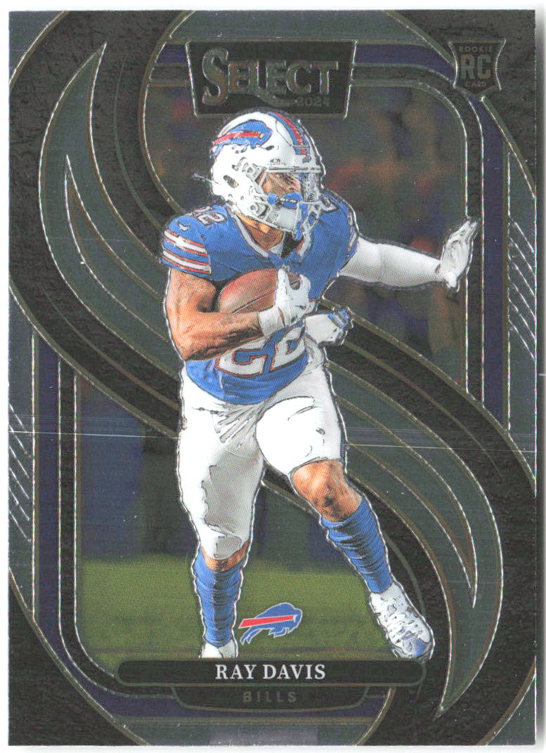 Ray Davis Panini Select 189 2024 Buffalo Bills RC