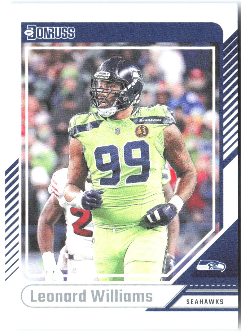 Leonard Williams Donruss 23 2024 Seattle Seahawks