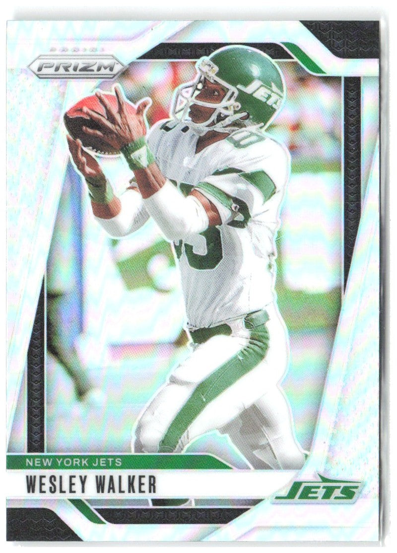 Wesley Walker Panini Prizm - Silver 230 2024 New York Jets