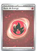 Basic Fire Energy Cosmos Holo Holo Common SVE: Scarlet & Violet Energies 002 NM