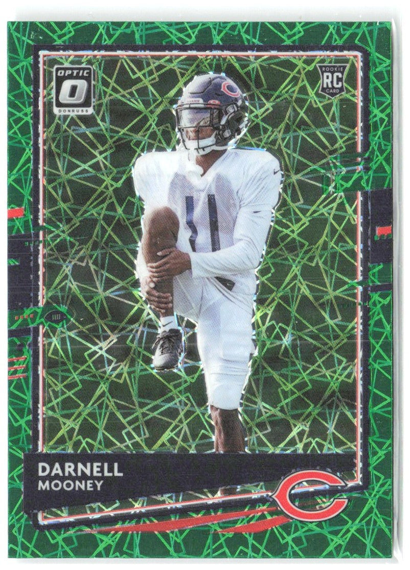 Darnell Mooney Donruss Optic - Green Velocity 125 2020 Chicago Bears