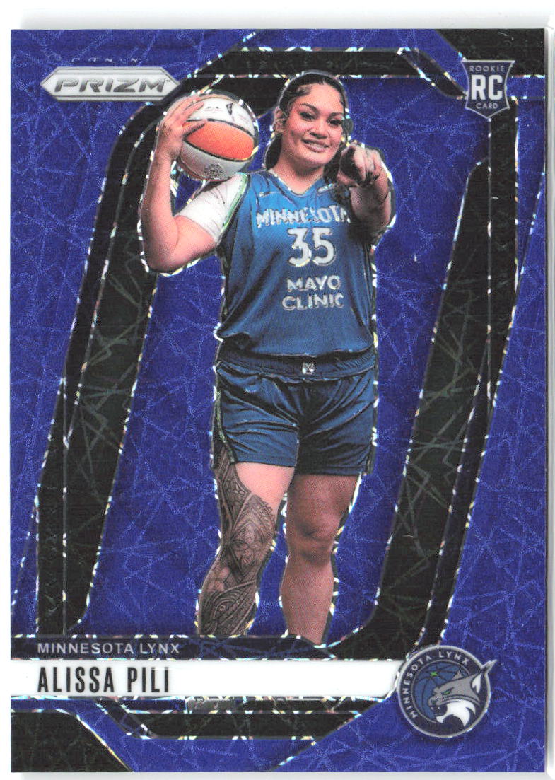 Alissa Pili Panini Prizm WNBA - Blue Velocity Prizms 150 2024 Minnesota Lynx