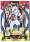 Amari Cooper Panini Select - Red & Yellow Prizm Shock 5 2024 Buffalo Bills
