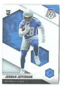 Jermar Jefferson Panini Mosaic - Prizm Silver 375 2021 Detroit Lions