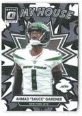 Ahmad "Sauce" Gardner Donruss Optic - My House 10 2025 New York Jets