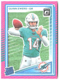 Quinn Ewers Donruss Optic - Pink 213 2025 Miami Dolphins