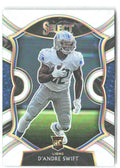 D'Andre Swift Panini Select - Silver Prizm 51 2020 Detroit Lions