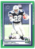 Emmitt Smith Donruss - Press Proofs Green 4 2025 Dallas Cowboys