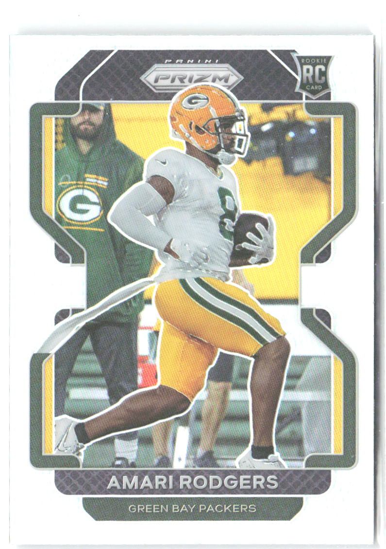 Amari Rodgers Panini Prizm - Silver 405 2021 Green Bay Packers