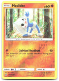 Meditite Reverse Holo Common SM Unified Minds 109/236 NM Mina Nakai