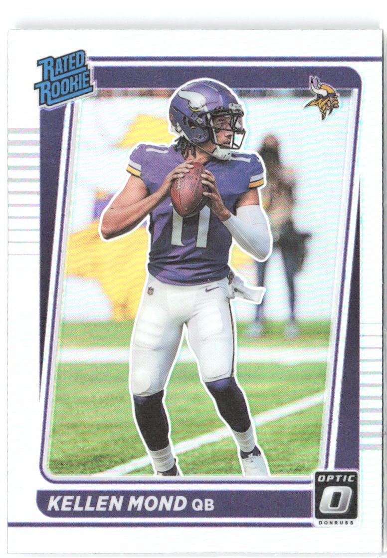 Kellen Mond Donruss Optic - Holo 221 2021 Minnesota Vikings