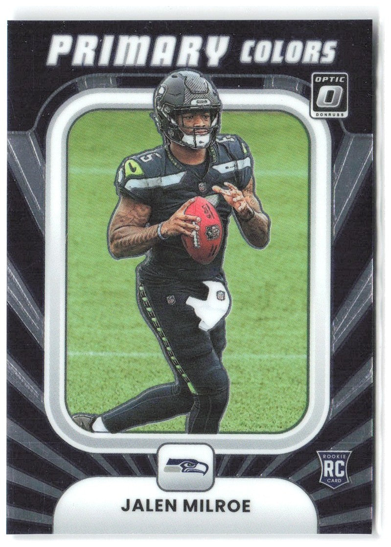 Jalen Milroe Donruss Optic - Rookie Primary Colors 15 2025 Seattle Seahawks