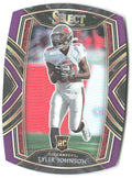 Tyler Johnson Panini Select - Purple Prizm Die Cut 285 2020 Tampa Bay Buccaneers