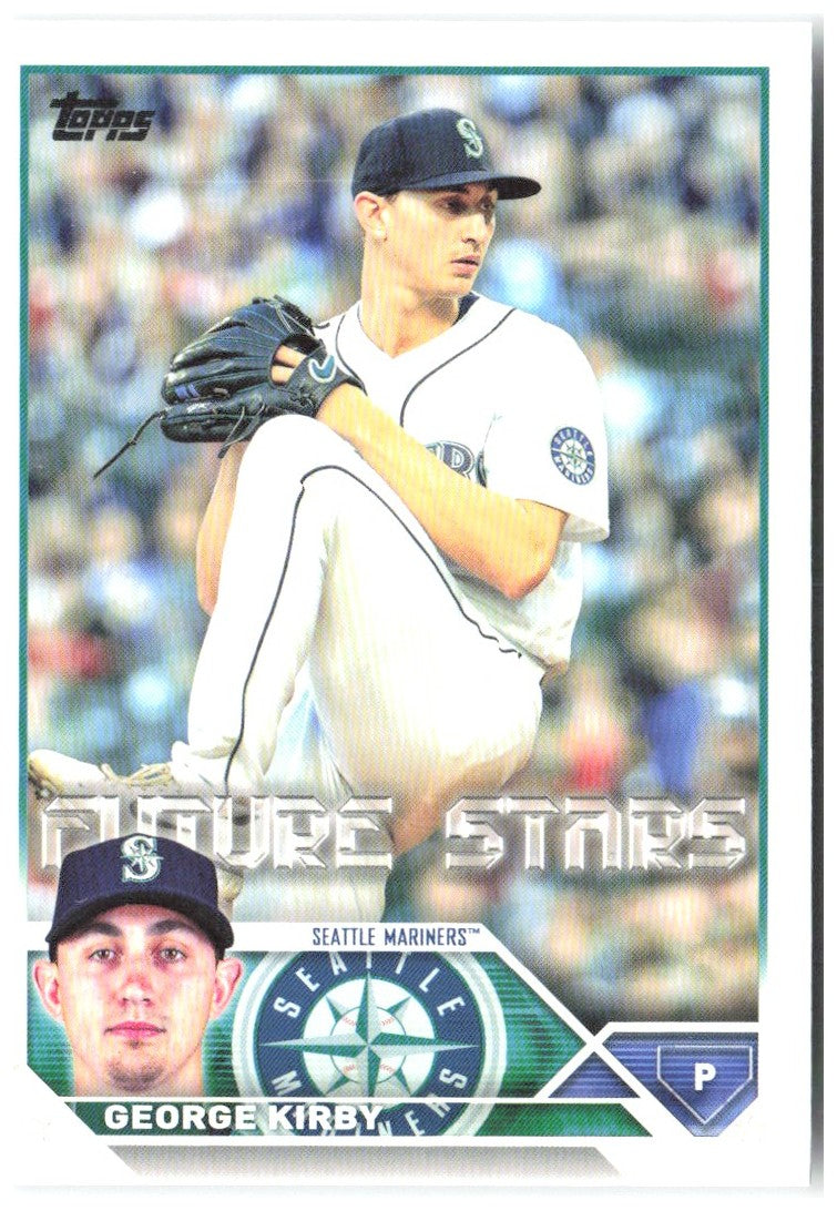 George Kirby Topps 195 2023 Seattle Mariners