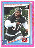 Shemar Stewart Donruss Optic - Pink 260 2025 Cincinnati Bengals