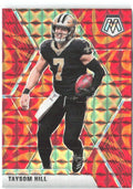 Taysom Hill Panini Mosaic - Prizm Reactive Orange 146 2020 New Orleans Saints