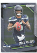 Jalen Milroe Panini Prizm 317 2025 Seattle Seahawks RC