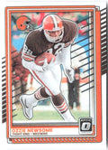 Ozzie Newsome Donruss Optic 52 2025 Cleveland Browns