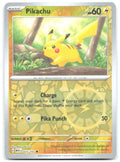 Pikachu Reverse Holo Common SV Scarlet & Violet 151 025/165 NM Naoyo Kimura