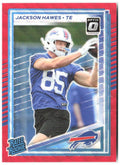 Jackson Hawes Donruss - Optic Rated Rookies Red Wave 357 2025 Buffalo Bills