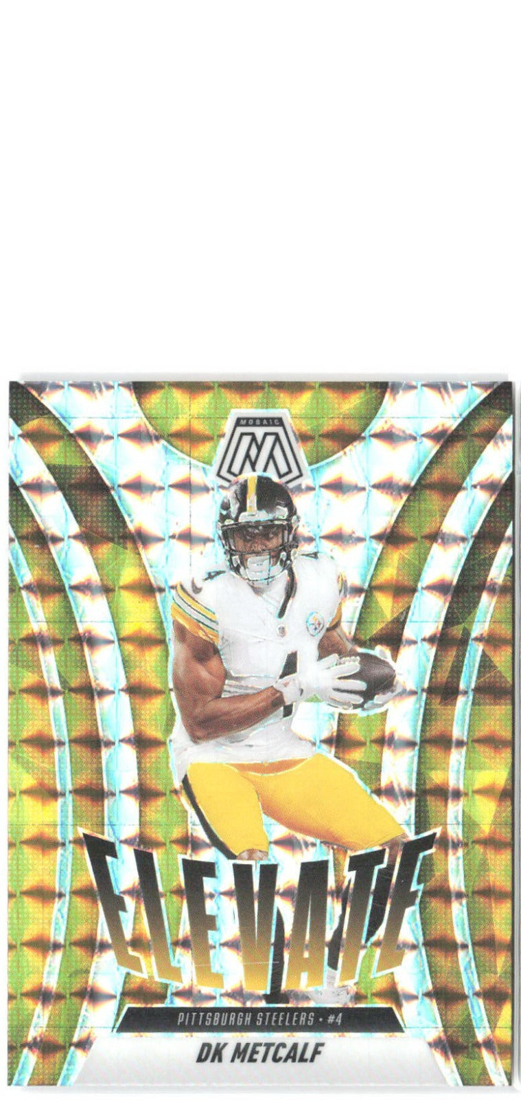 DK Metcalf Panini Mosaic - Elevate Mosaic 20 2025 Pittsburgh Steelers