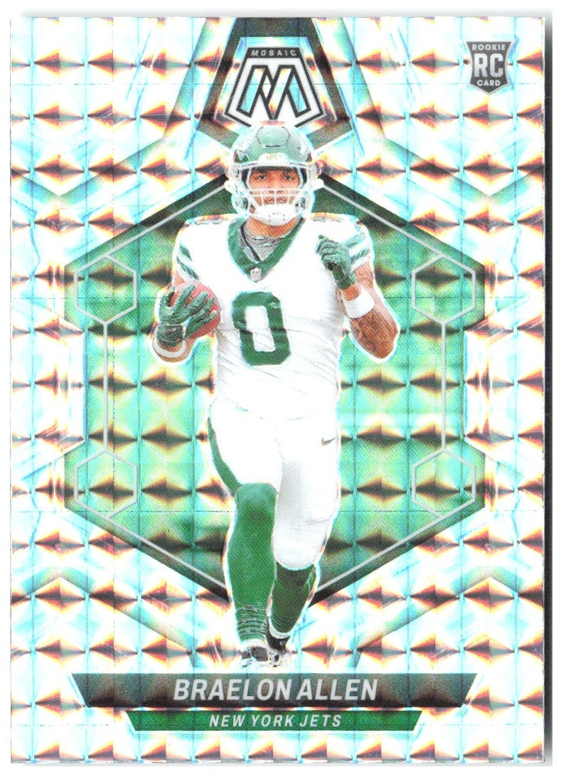 Braelon Allen Panini Mosaic - Mosaic 389 2024 New York Jets