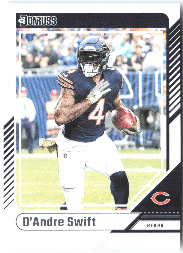 D'Andre Swift Donruss 184 2024 Chicago Bears